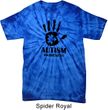 Autism Awareness Hand Spider Tie Dye T-shirt
