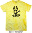 Autism Awareness Hand Spider Tie Dye T-shirt