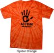 Autism Awareness Hand Spider Tie Dye T-shirt