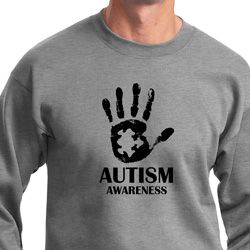 Autism Awareness Hand Sweatshirt