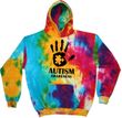 Autism Awareness Hand Tie Dye Hoodie