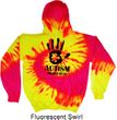 Autism Awareness Hand Tie Dye Hoodie