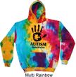 Autism Awareness Hand Tie Dye Hoodie