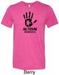 Autism Awareness Hand Tri Blend T-shirt