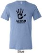 Autism Awareness Hand Tri Blend T-shirt