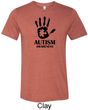 Autism Awareness Hand Tri Blend T-shirt