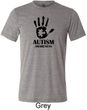 Autism Awareness Hand Tri Blend T-shirt