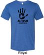 Autism Awareness Hand Tri Blend T-shirt