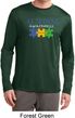 Autism Awareness Puzzle Pieces Dry Wicking Long Sleeve