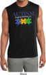 Autism Awareness Puzzle Pieces Dry Wicking Muscle Shirt