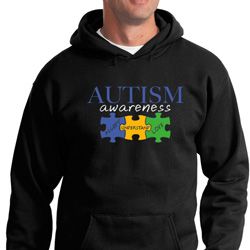 Autism Awareness Puzzle Pieces Hoodie
