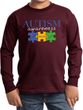 Autism Awareness Puzzle Pieces Kids Long Sleeve