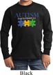 Autism Awareness Puzzle Pieces Kids Long Sleeve