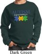 Autism Awareness Puzzle Pieces Kids Sweatshirt