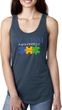Autism Awareness Puzzle Pieces Ladies Ideal Tank Top