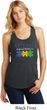 Autism Awareness Puzzle Pieces Ladies Racerback Tank Top