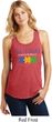 Autism Awareness Puzzle Pieces Ladies Racerback Tank Top