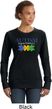 Autism Awareness Puzzle Pieces Ladies Sweatshirt