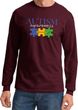 Autism Awareness Puzzle Pieces Long Sleeve