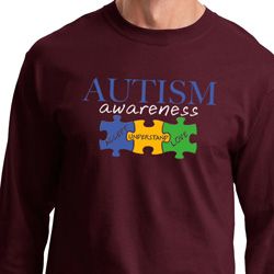 Autism Awareness Puzzle Pieces Long Sleeve