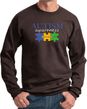 Autism Awareness Puzzle Pieces Sweatshirt