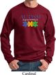 Autism Awareness Puzzle Pieces Sweatshirt