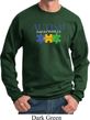 Autism Awareness Puzzle Pieces Sweatshirt
