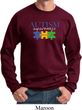 Autism Awareness Puzzle Pieces Sweatshirt