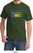 Autism Awareness Puzzle Pieces T-shirt