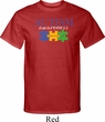Autism Awareness Puzzle Pieces Tall T-Shirt