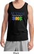 Autism Awareness Puzzle Pieces Tank Top