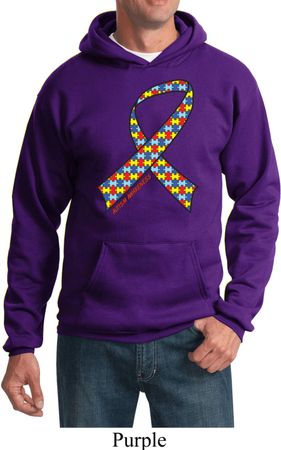 Autism Awareness Ribbon Hoodie