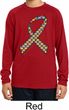 Autism Awareness Ribbon Kids Dry Wicking Long Sleeve Shirt