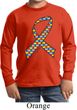 Autism Awareness Ribbon Kids Long Sleeve Shirt