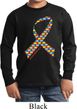 Autism Awareness Ribbon Kids Long Sleeve Shirt