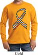 Autism Awareness Ribbon Kids Long Sleeve Shirt