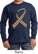 Autism Awareness Ribbon Kids Long Sleeve Shirt