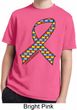Autism Awareness Ribbon Kids Moisture Wicking Shirt