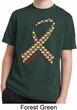 Autism Awareness Ribbon Kids Moisture Wicking Shirt