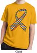 Autism Awareness Ribbon Kids Moisture Wicking Shirt