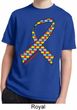 Autism Awareness Ribbon Kids Moisture Wicking Shirt
