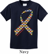 Autism Awareness Ribbon Kids Shirt