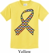 Autism Awareness Ribbon Kids Shirt
