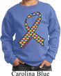 Autism Awareness Ribbon Kids Sweatshirt