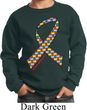 Autism Awareness Ribbon Kids Sweatshirt
