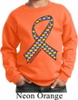 Autism Awareness Ribbon Kids Sweatshirt