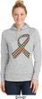 Autism Awareness Ribbon Ladies Dry Wicking Hoodie