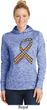 Autism Awareness Ribbon Ladies Dry Wicking Hoodie