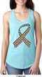 Autism Awareness Ribbon Ladies Ideal Tank Top