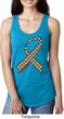 Autism Awareness Ribbon Ladies Ideal Tank Top